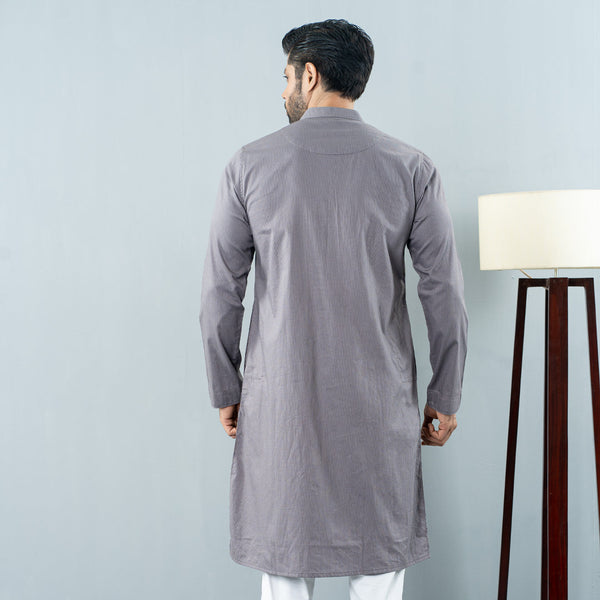 Men's Ash Panjabi