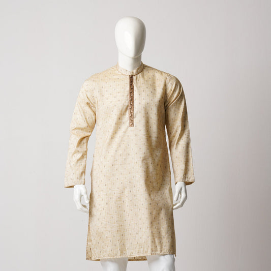 MENS_KARCHUPI_PANJABI-GOLDEN BASE