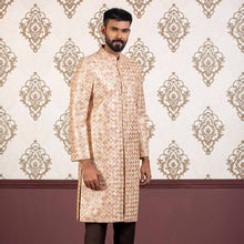 Load image into Gallery viewer, MENS SHERWANI-GOLDEN
