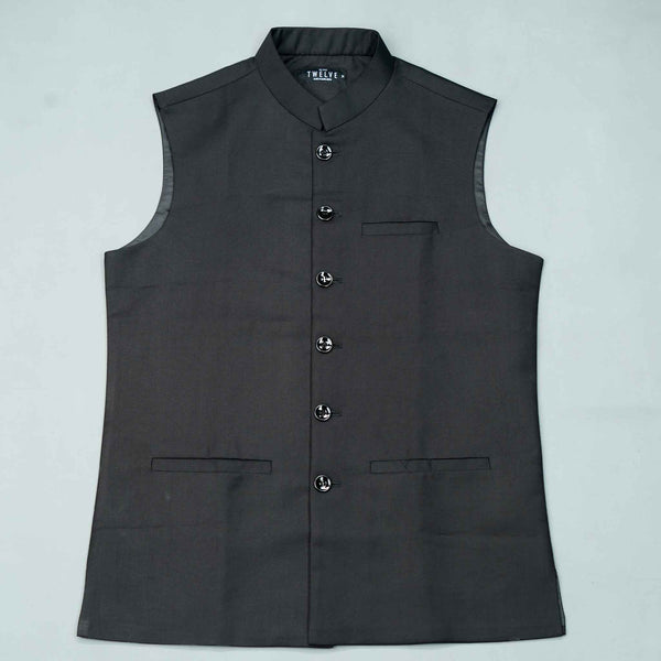 MENS VEST- BLACK