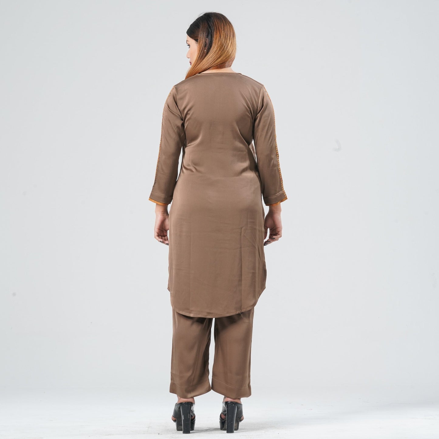 Women’s Crepe Silk Twp Piece Set