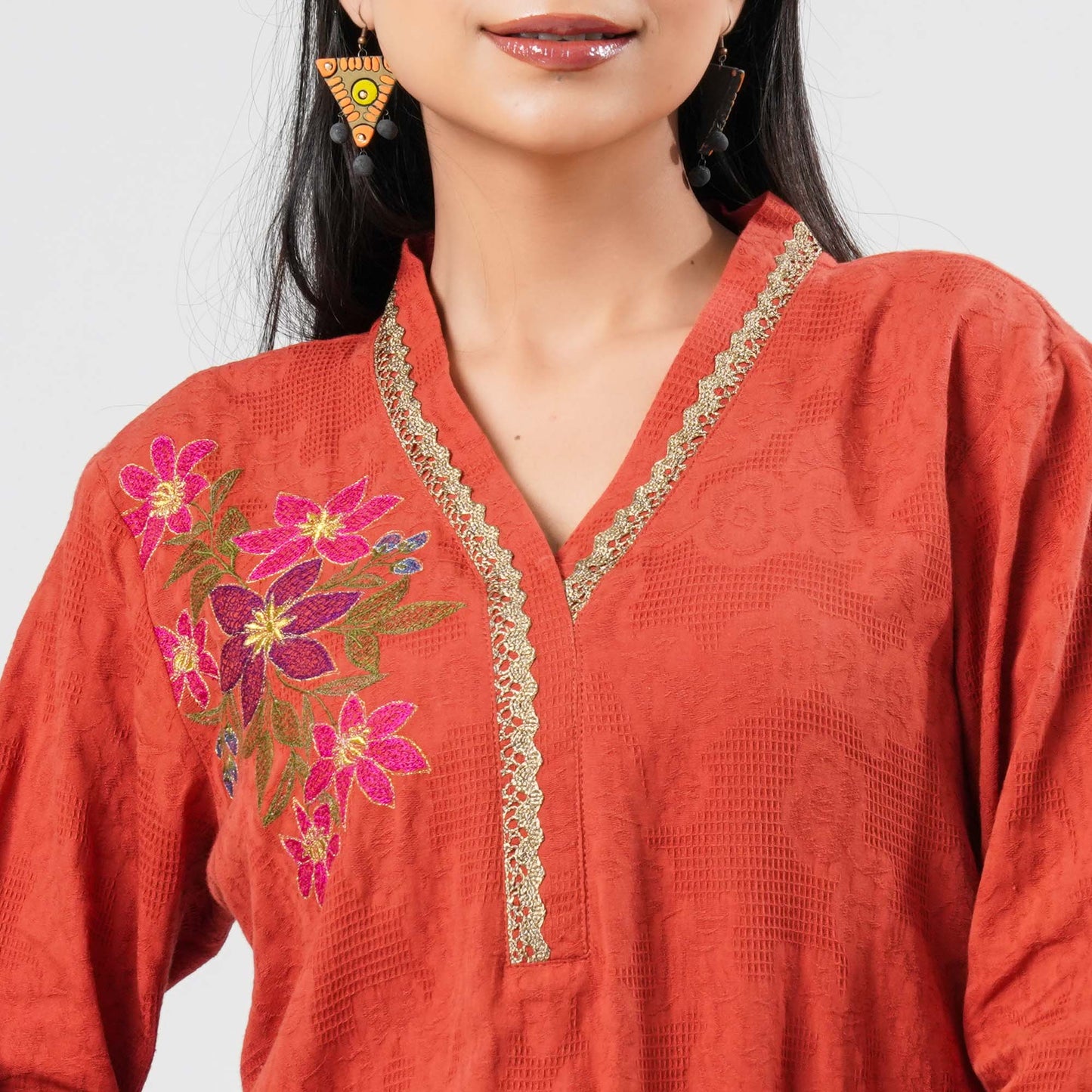 Women’s Mixed Cotton Two Piece Set