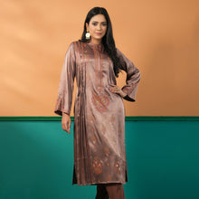 Load image into Gallery viewer, Women&#39;s Brown Ethnic Set
