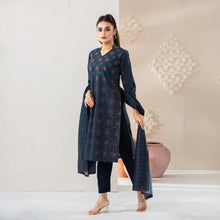 Load image into Gallery viewer, Women&#39;s Navy Ethnic Set
