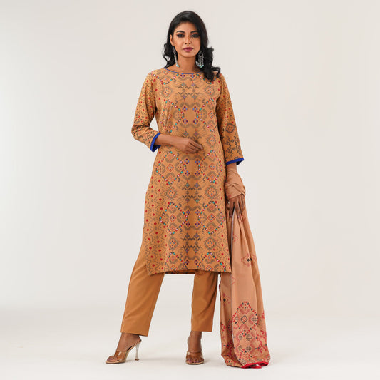 Womens Biscuit Three Piece Set
