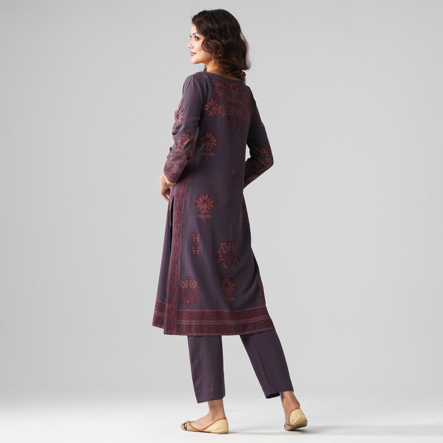 Womens Ash Violet Three Piece Set