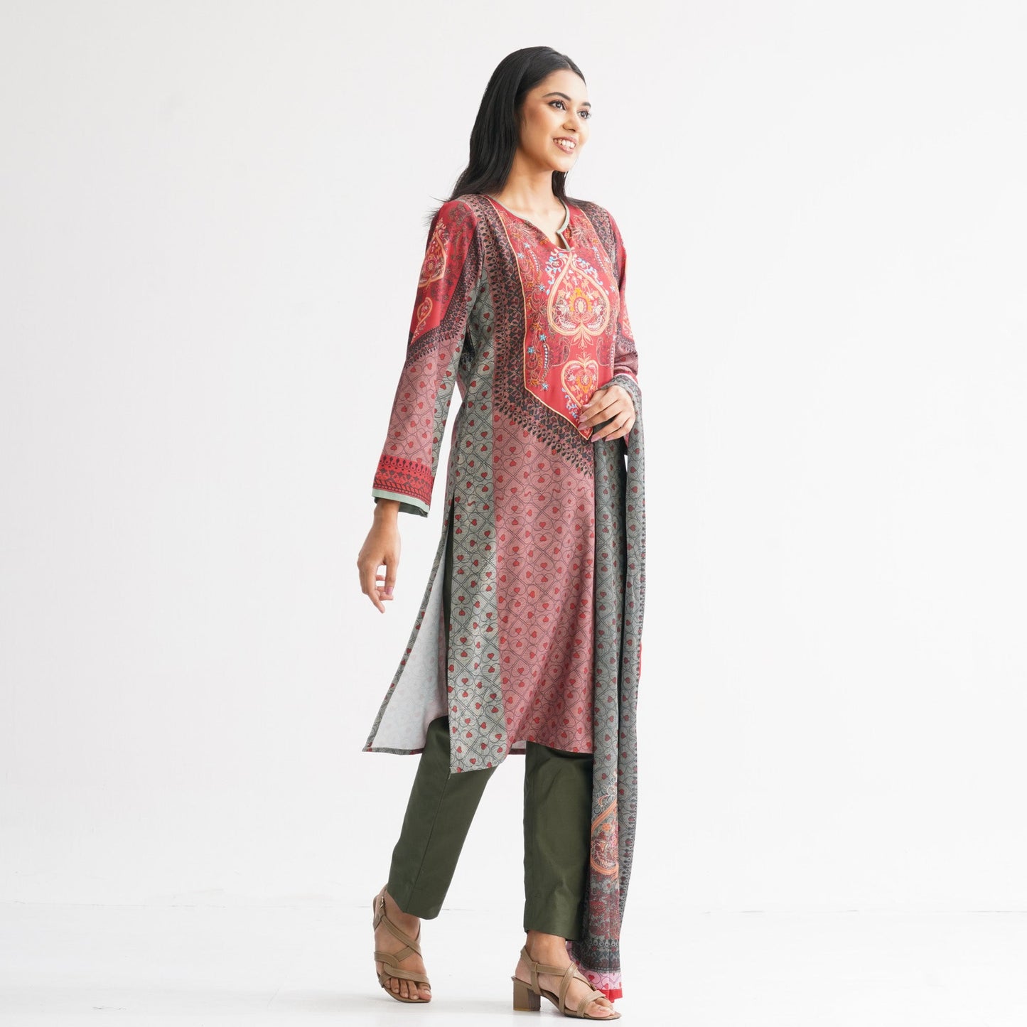 Womenâ€™s Multicolor Three-Piece Set