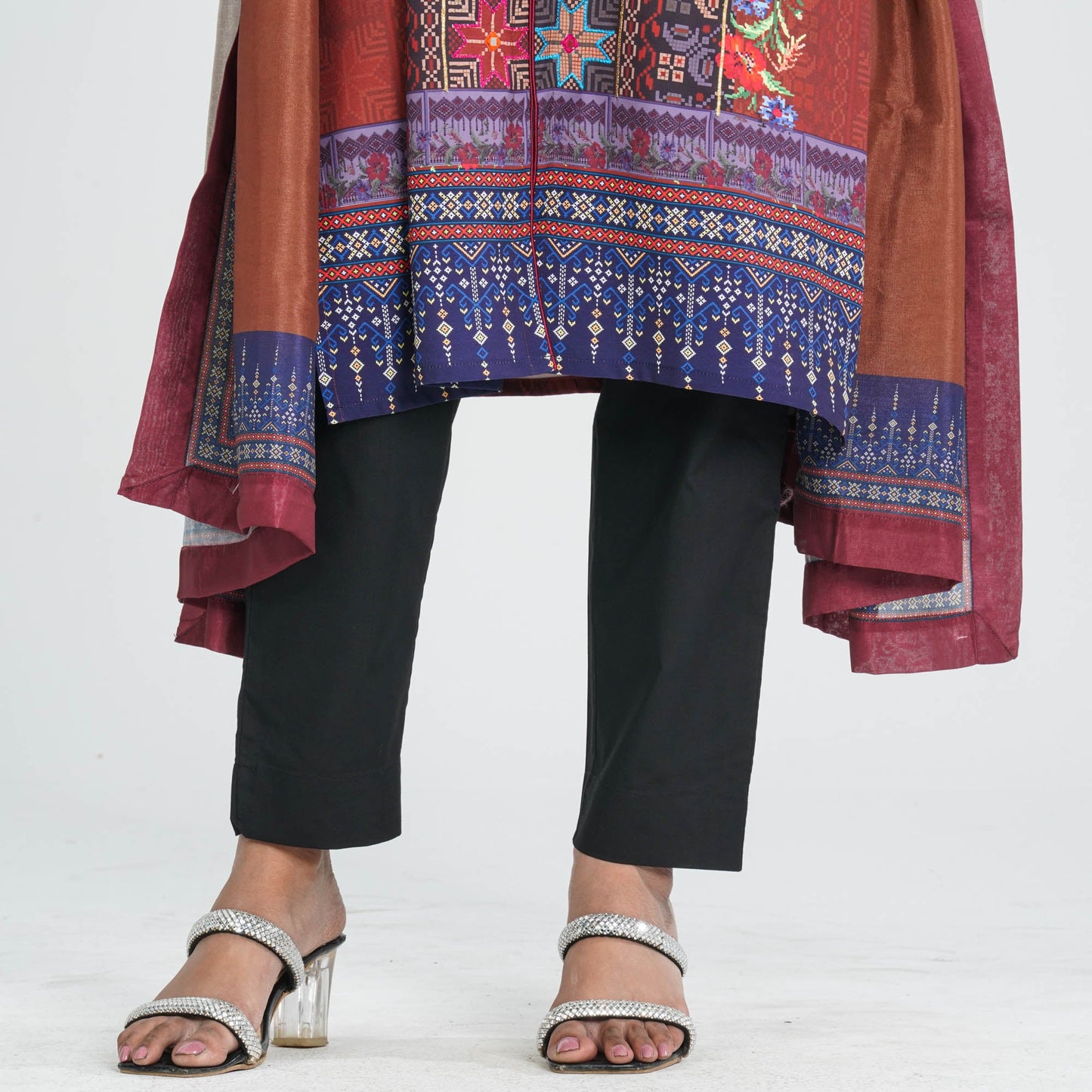Women’s Blended Cotton Three Piece Set