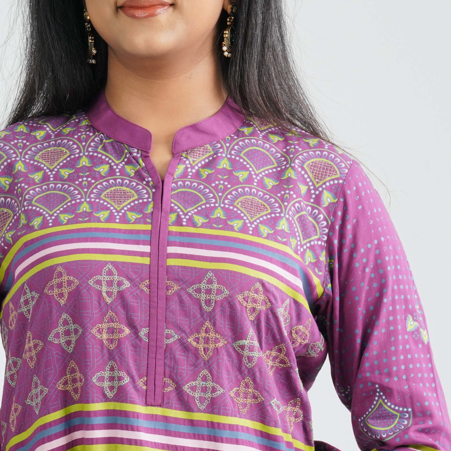 Women's Purple Three Piece Set