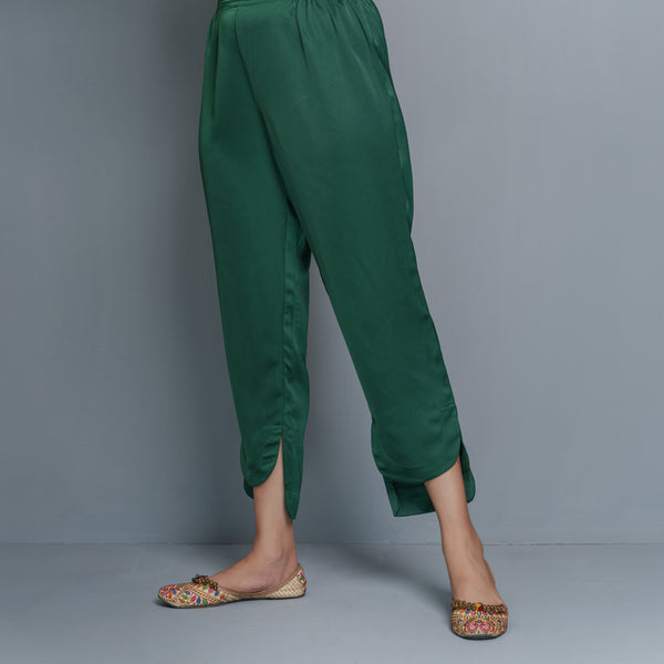 Ladies Bottom- Dark Green