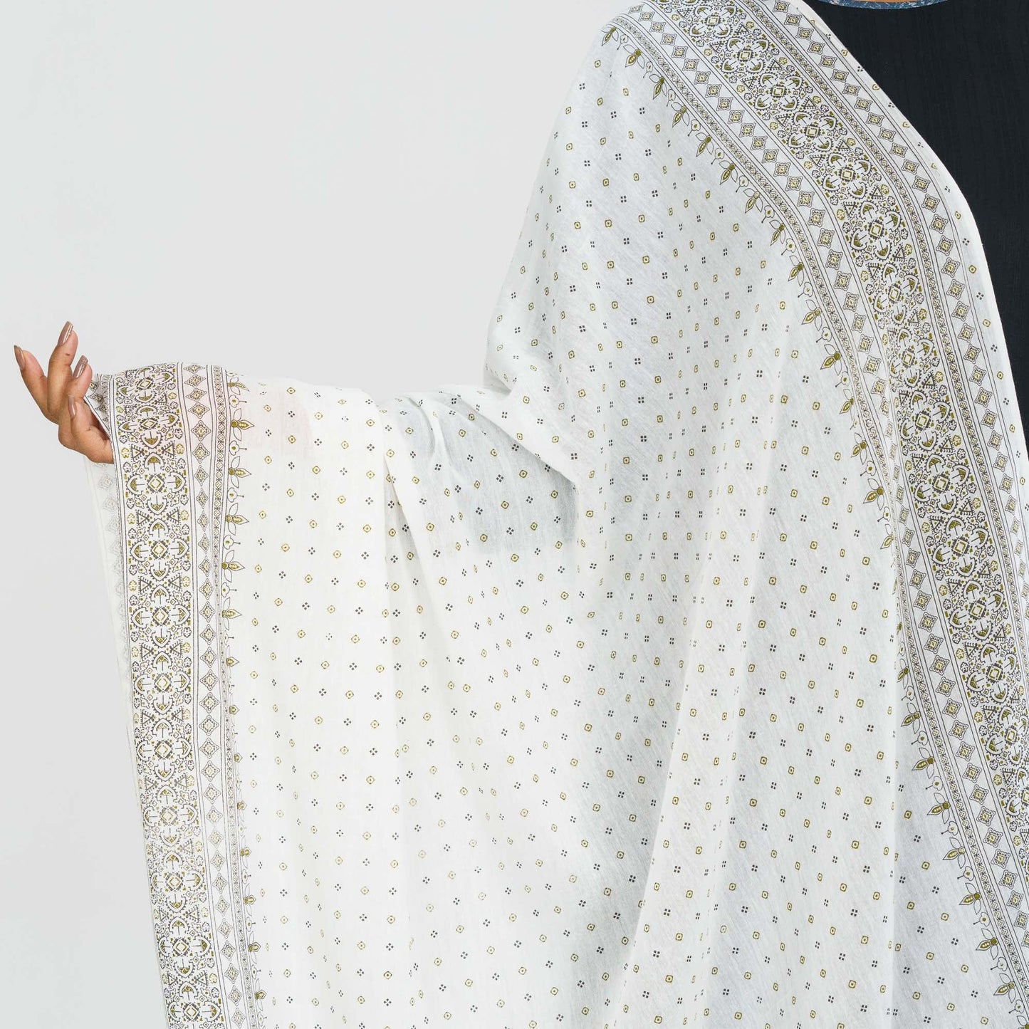 Womens White Orna