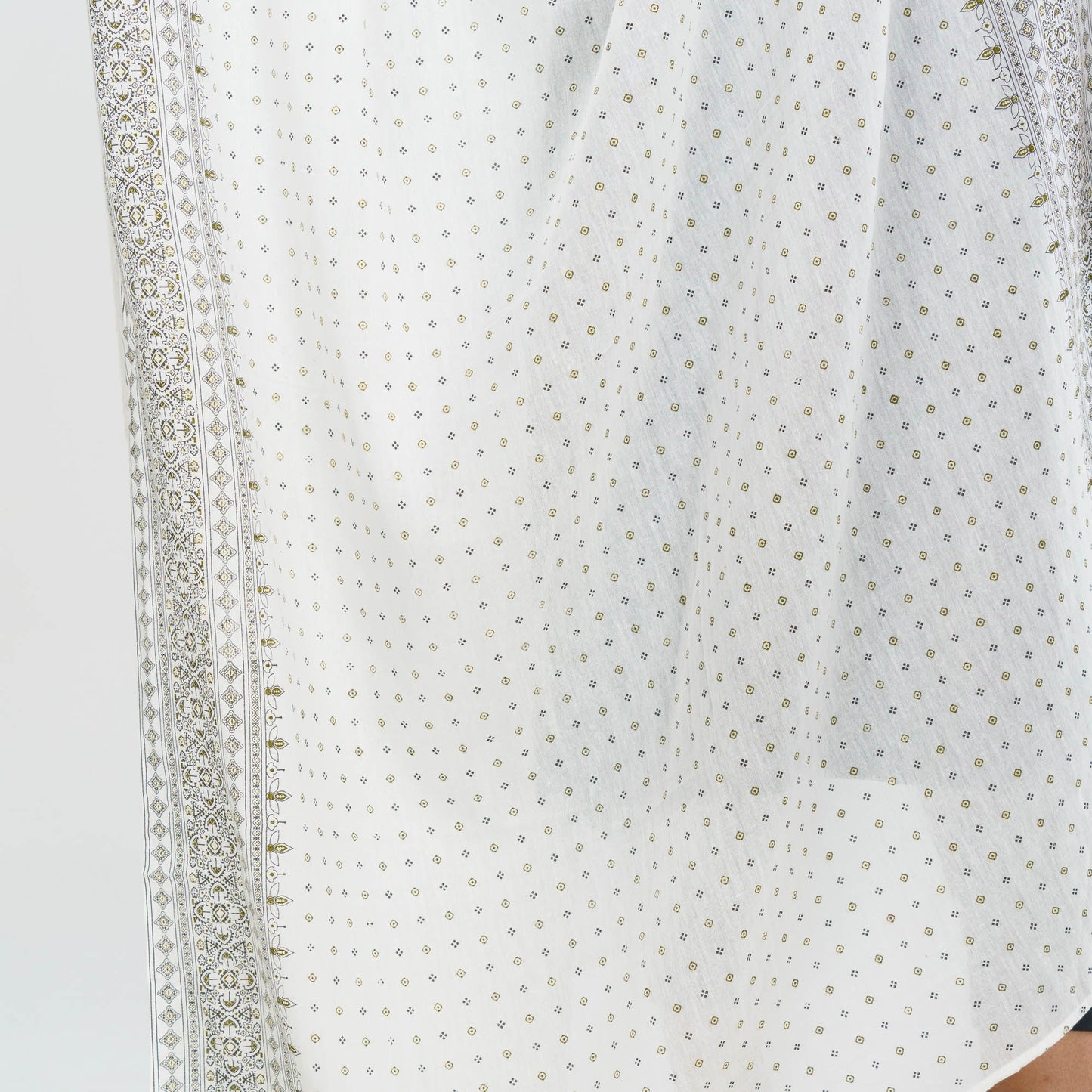 Womens White Orna