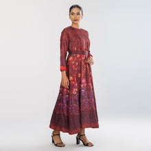 Load image into Gallery viewer, Women&#39;s Multicolor Digital Printed Gown
