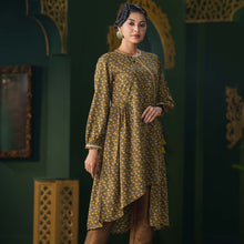 Load image into Gallery viewer, Yellow Print Kurti
