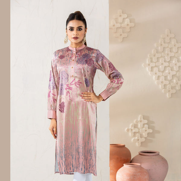 Aqua Silk Kurti