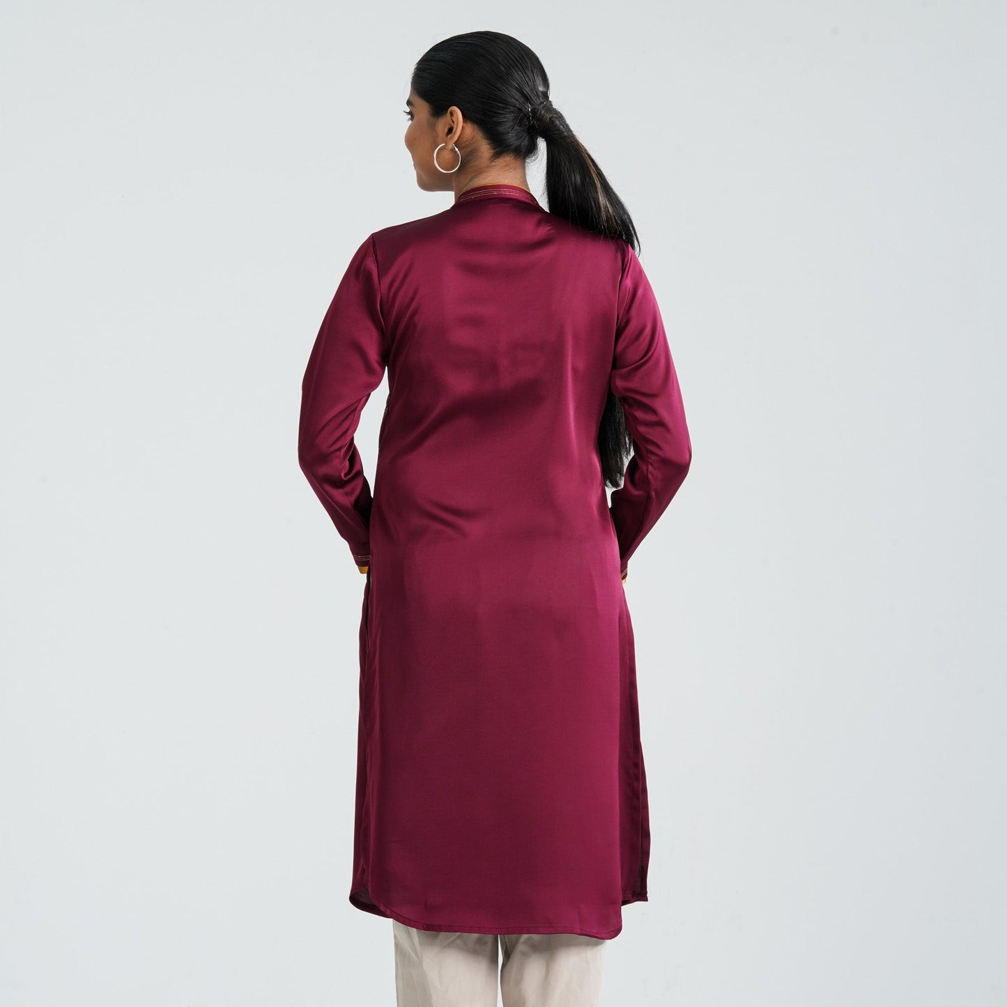 Women’s Silk Embroidered Kurti