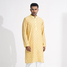 Load image into Gallery viewer, Men Yellow Panjabi
