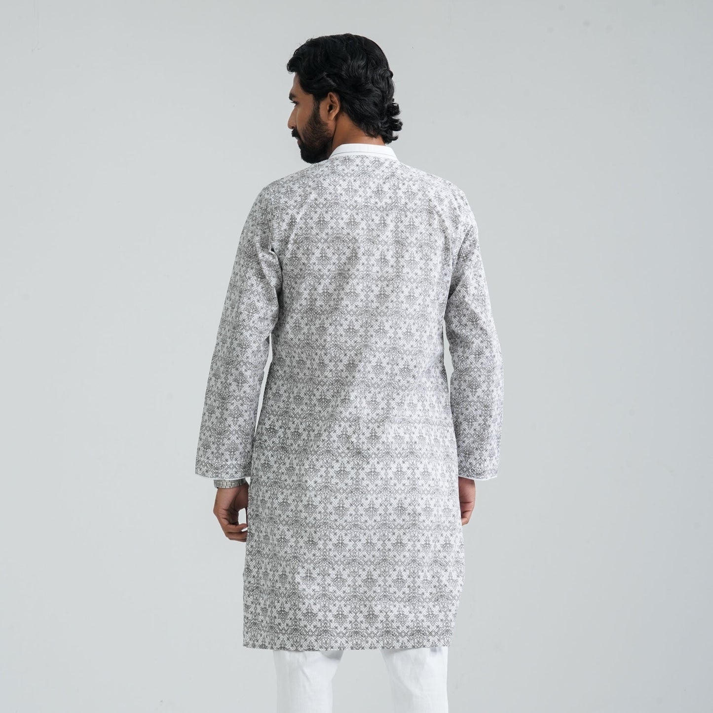 Men’s White Panjabi