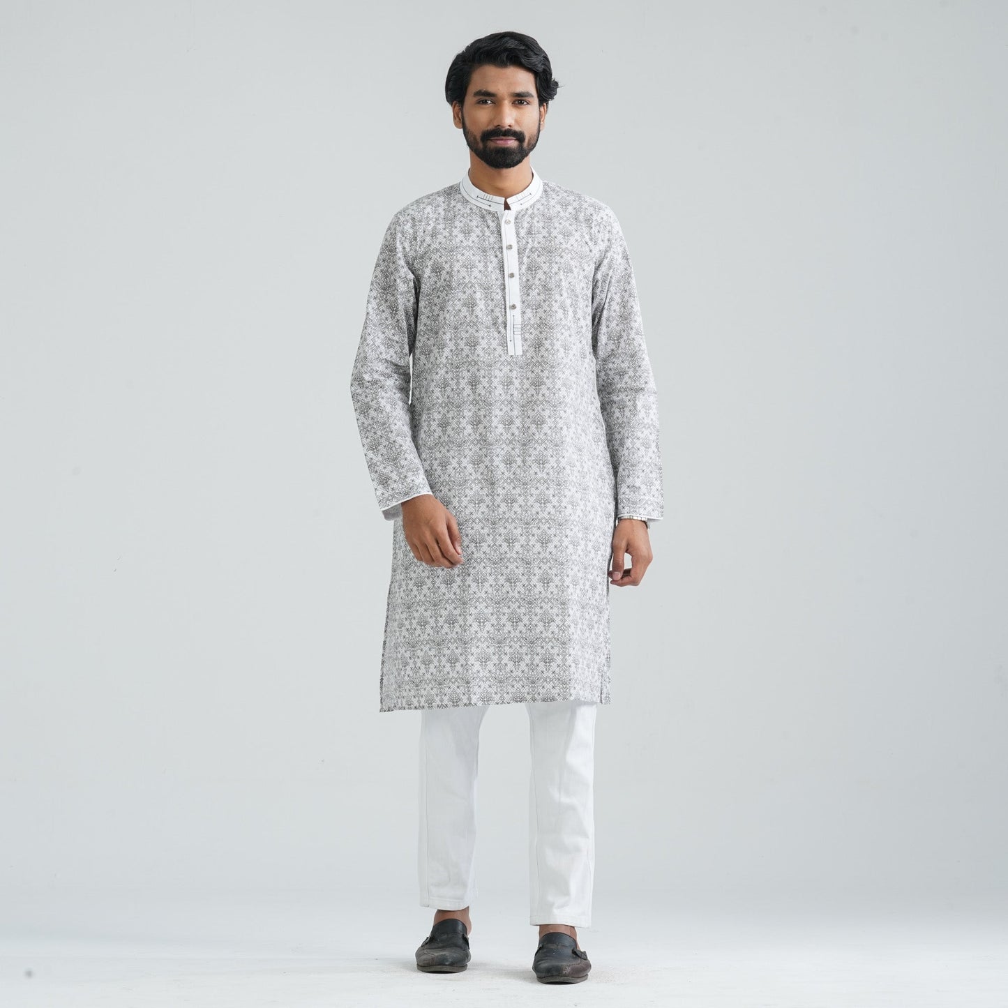 Men’s White Panjabi