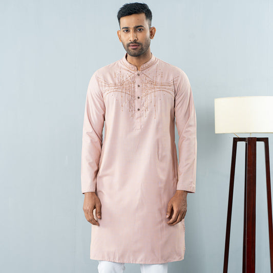 Mens Lemonade Pink Panjabi