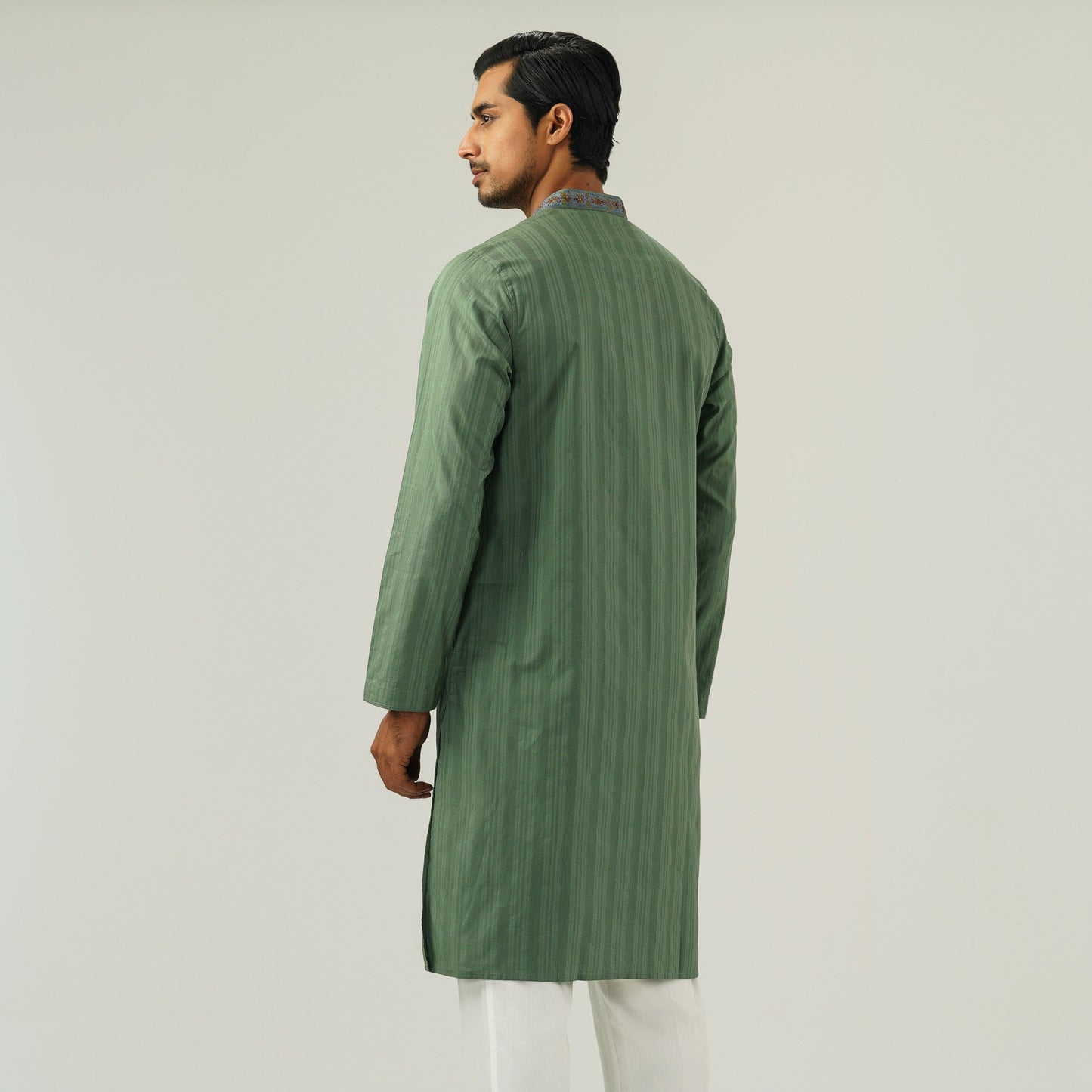Mens Embroidery Magnolia Panjabi