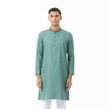 Load image into Gallery viewer, Mens Mint Karchupi Panjabi
