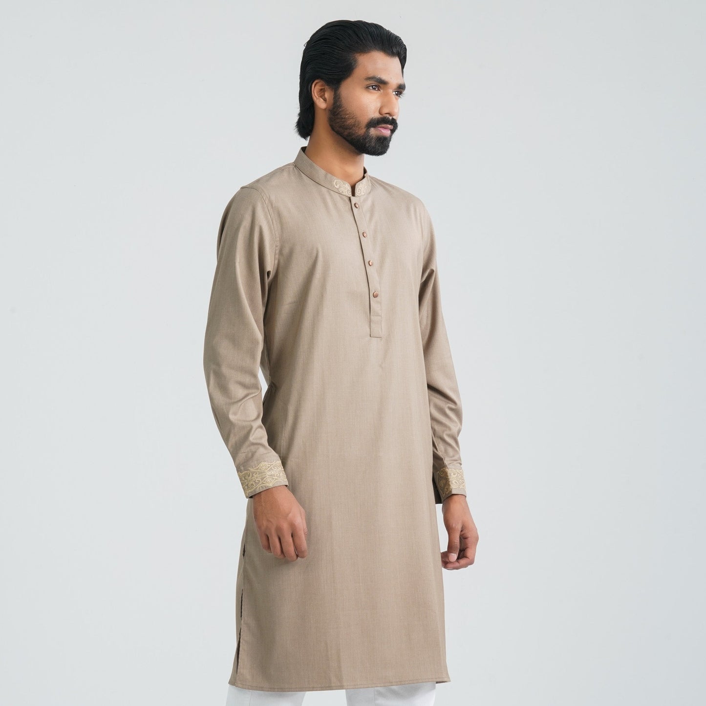 Men’s Blended Fabric Panjabi