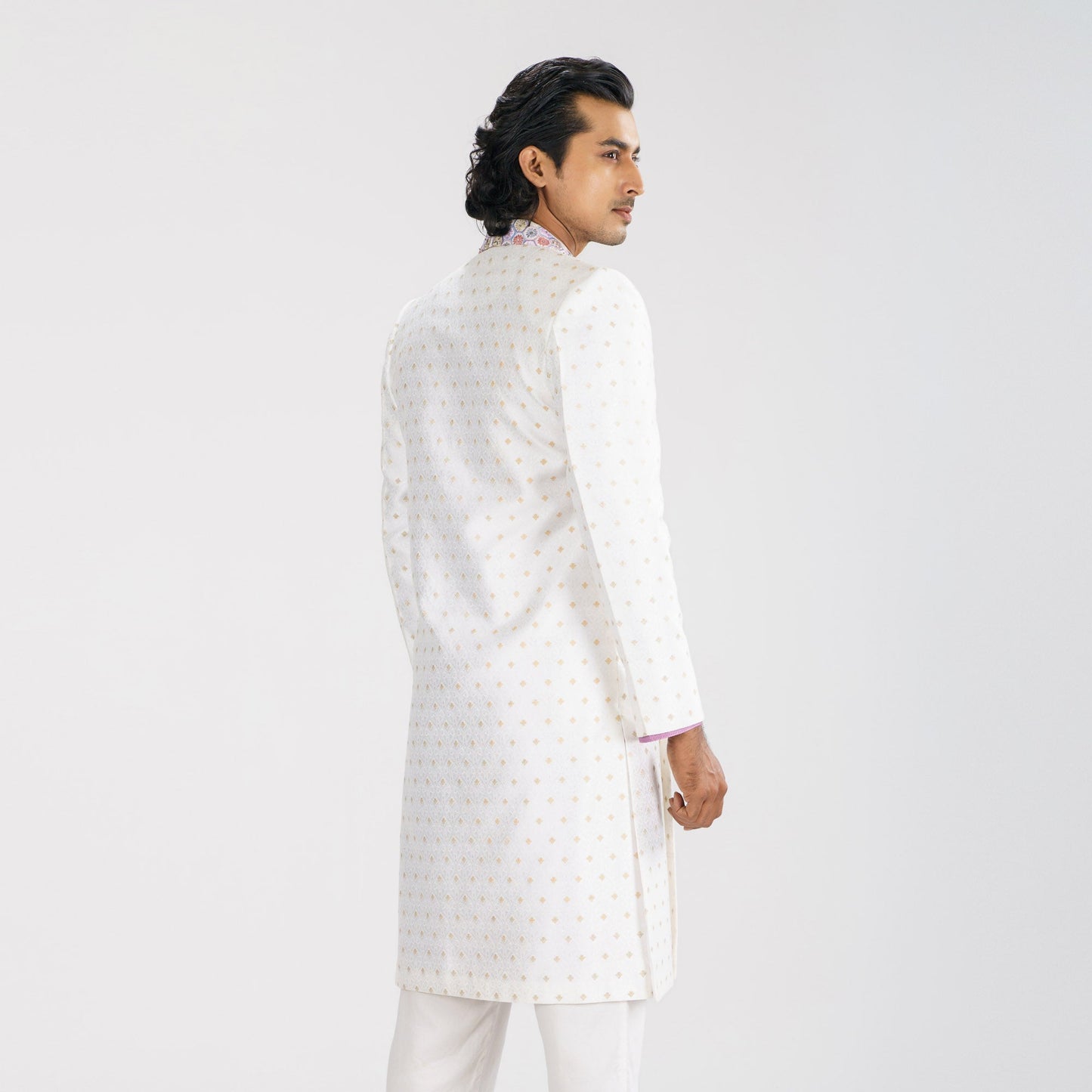 Men's White Sherwani