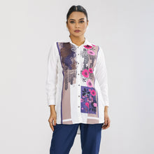 Load image into Gallery viewer, Women&#39;s Ethnic White Shirt
