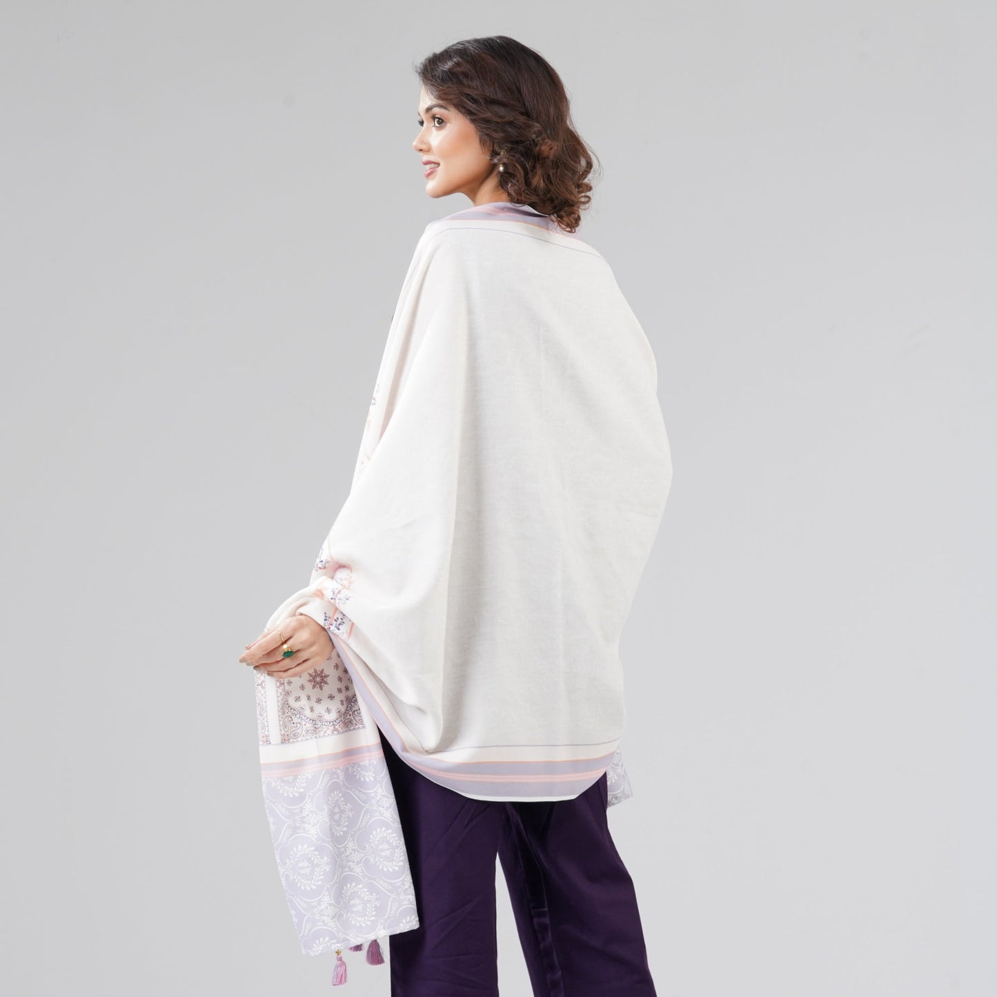 Womens Multicolor Shawl