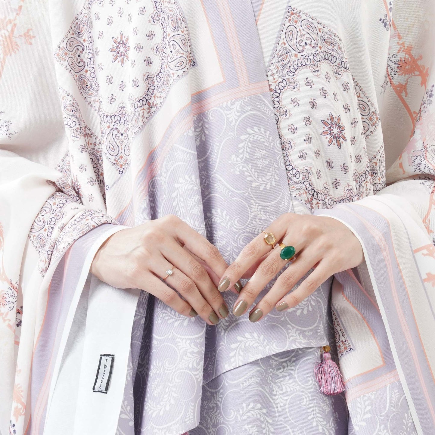 Womens Multicolor Shawl