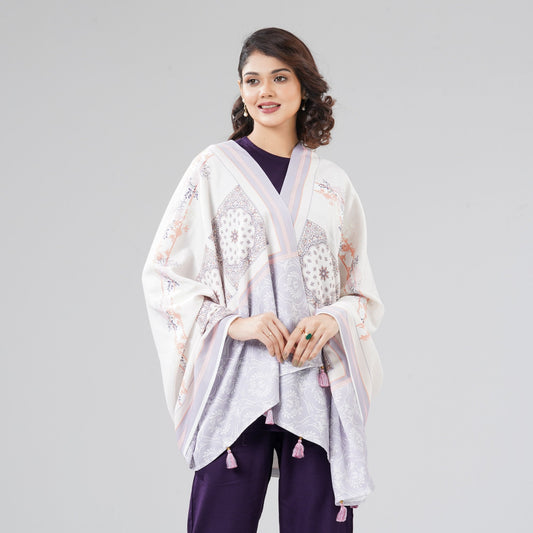 Womens Multicolor Shawl