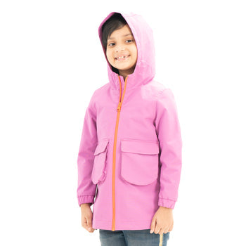 Girls Windbreaker-Radiant Purple
