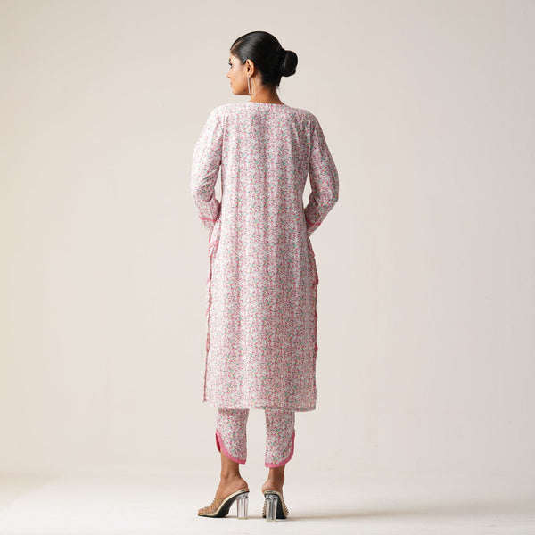 ETHNIC 2PCS-PINK PRINT