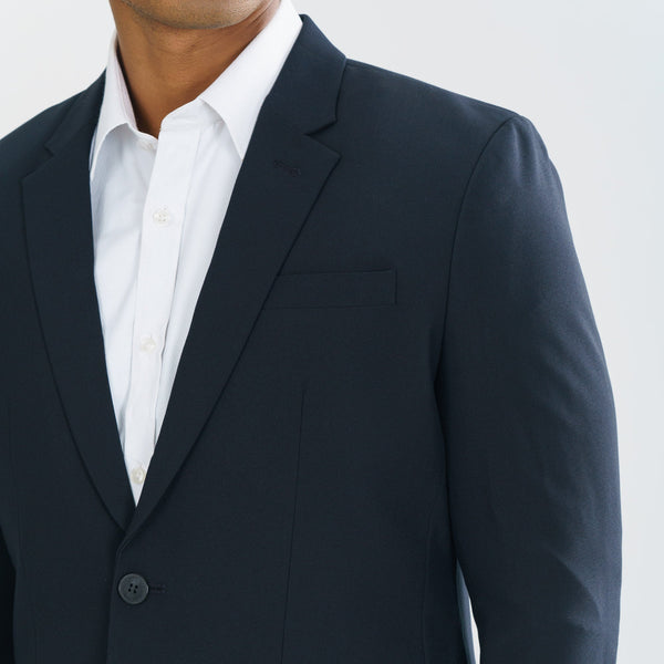 Men's Navy Slim Fit Blazer