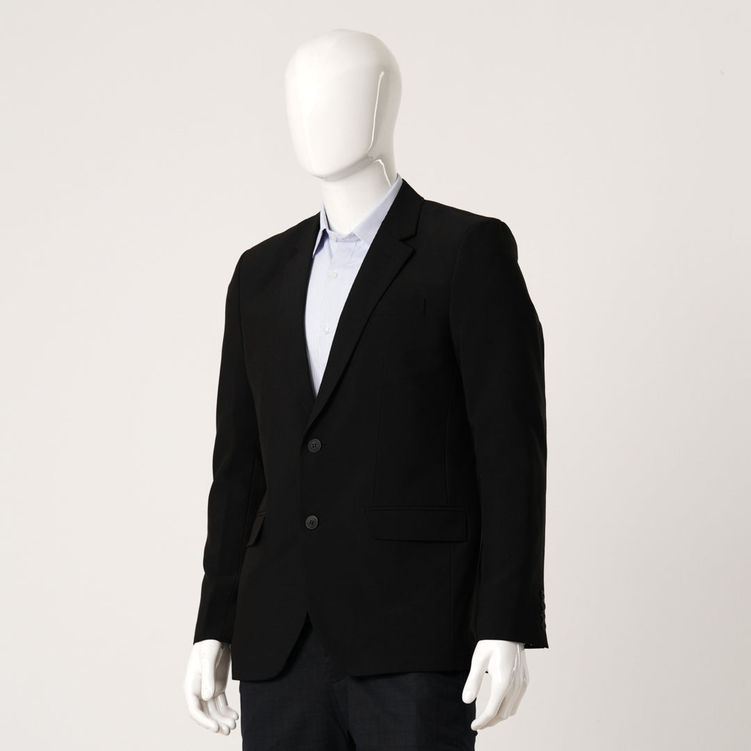 Mens Black Slim Fit Blazer
