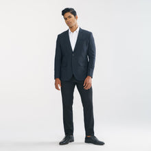 Load image into Gallery viewer, Men&#39;s Navy Slim Fit Blazer
