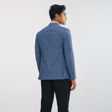 Load image into Gallery viewer, Men&#39;s Charcoal Blue Casual Blazer
