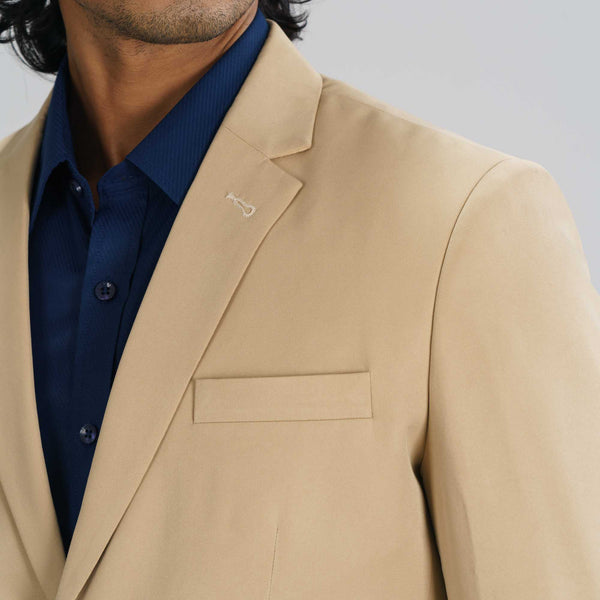 Men's Burly Wood Blazer