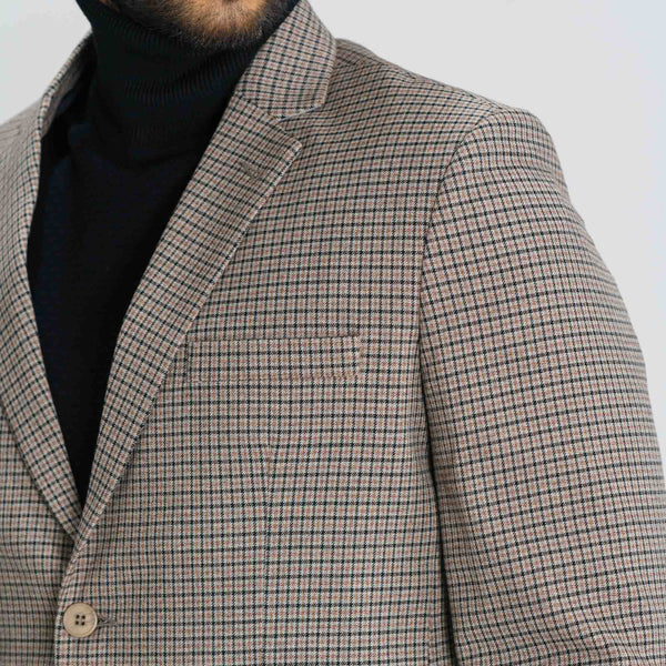 Men's Brown Slim Blazer