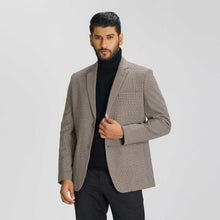 Load image into Gallery viewer, Men&#39;s Brown Slim Blazer
