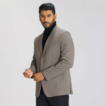 Load image into Gallery viewer, Men&#39;s Brown Slim Blazer
