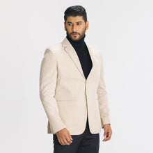 Load image into Gallery viewer, Men&#39;s Beige Casual Blazer
