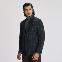 Load image into Gallery viewer, Men&#39;s Black Slim Fit Blazer
