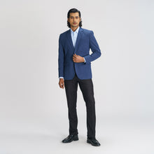 Load image into Gallery viewer, Men&#39;s Blue Slim Fit Blazer
