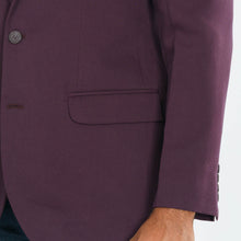 Load image into Gallery viewer, Men’s Maroon Slim Blazer
