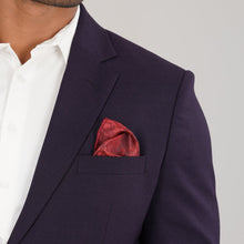 Load image into Gallery viewer, Men&#39;s Purple Slim Fit Blazer
