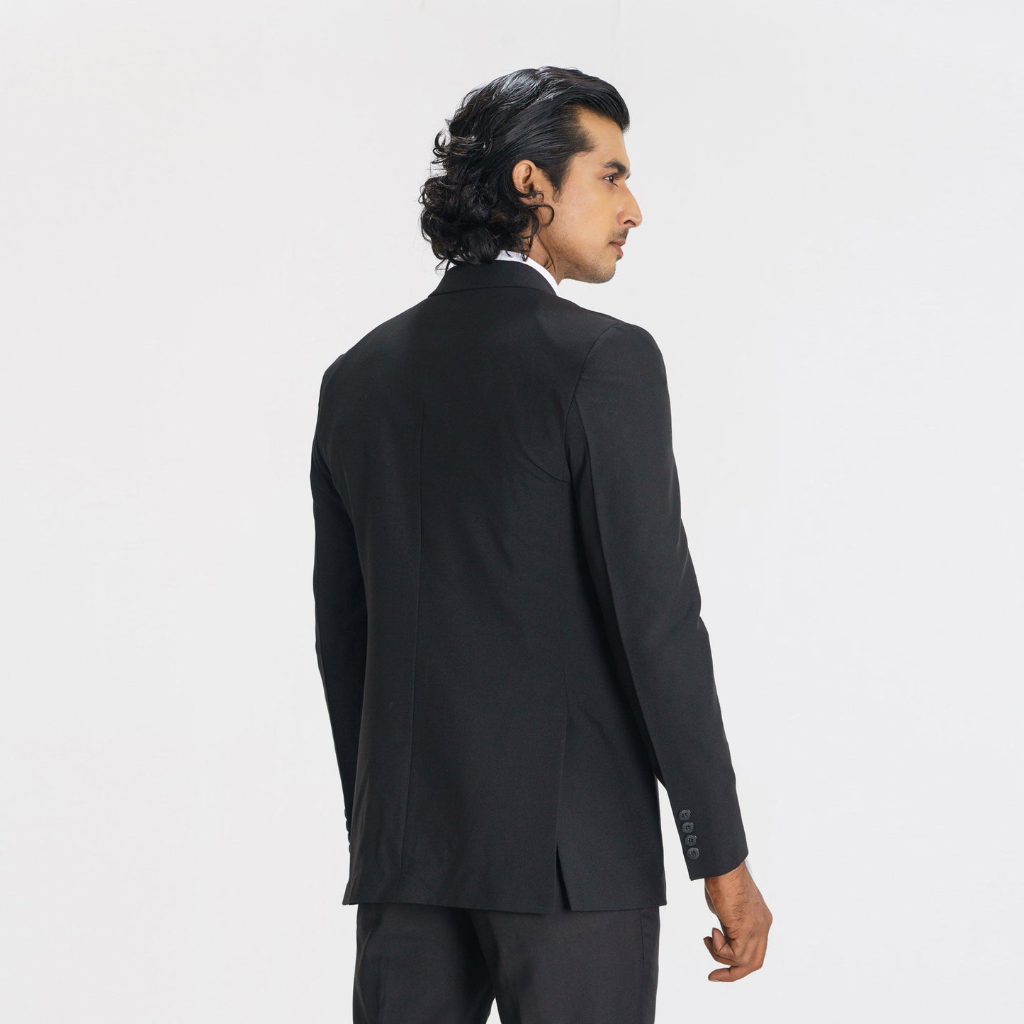 Men's Black Slim Fit Blazer