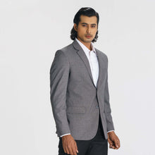 Load image into Gallery viewer, Men&#39;s Navy Slim Fit Blazer
