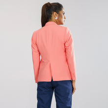 Load image into Gallery viewer, Women’s Peach Slim Fit Blazer
